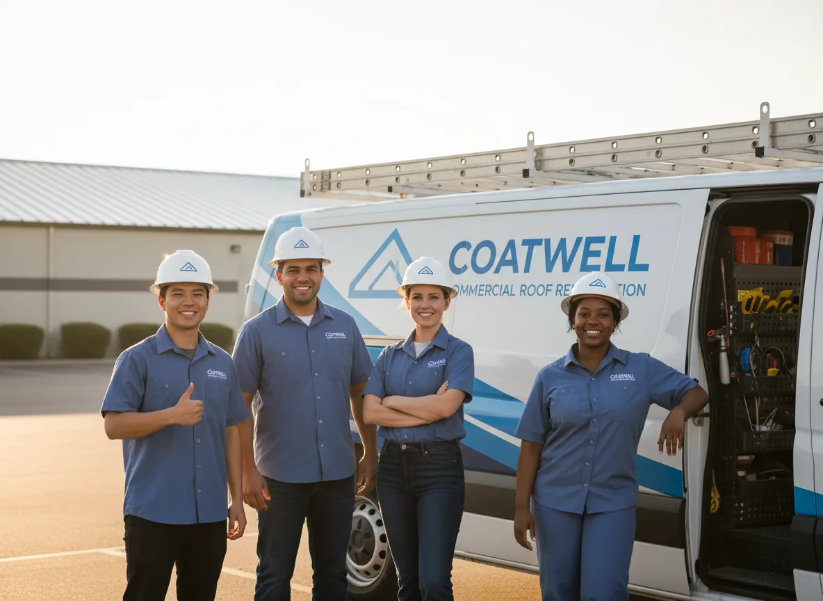 Commercial roof coating company in Levels, WV